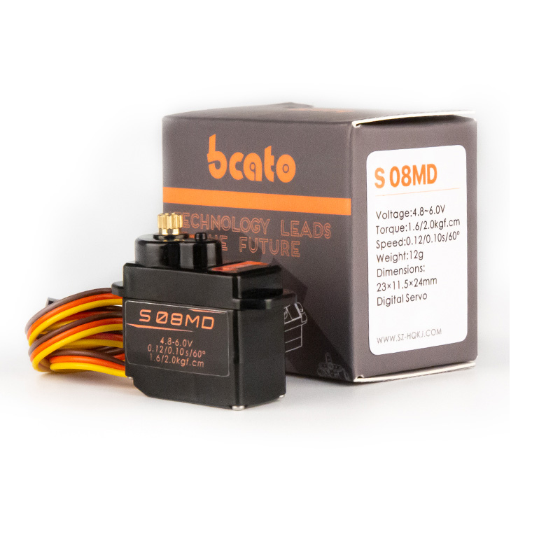 Rc Helicopter Battery - Bcato S08MD 2.4Kg Servo Digital 12G/Gigi