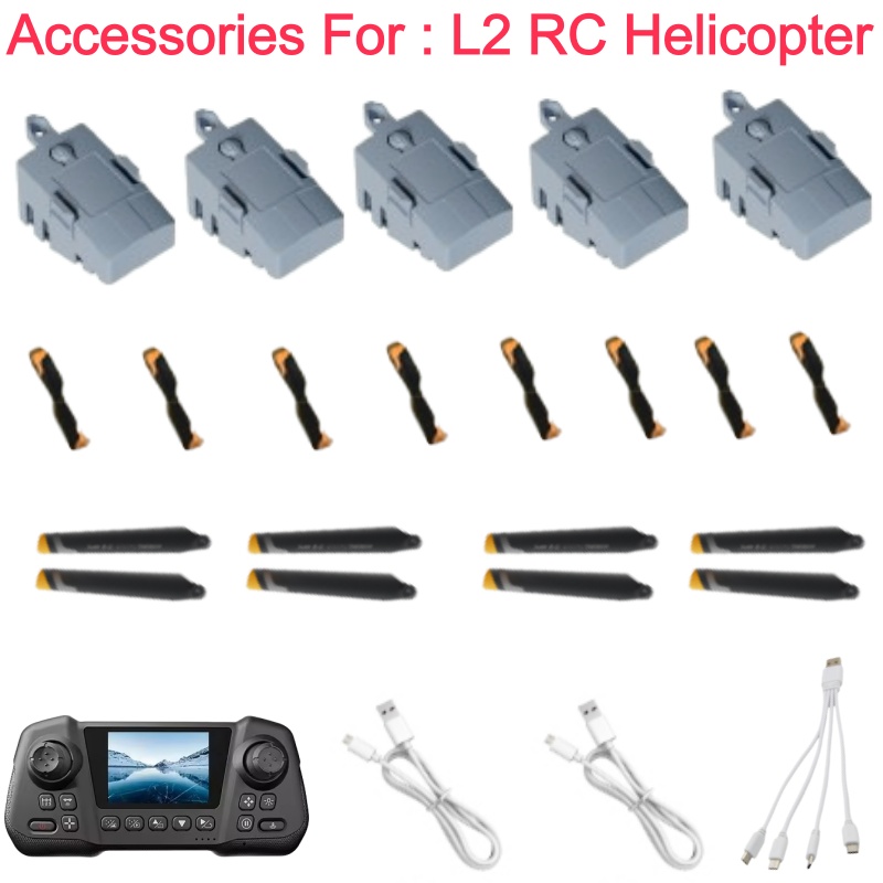 Rc Helicopter Coaxial - Baterai L2 3.7V 500MAh untuk Helikopter