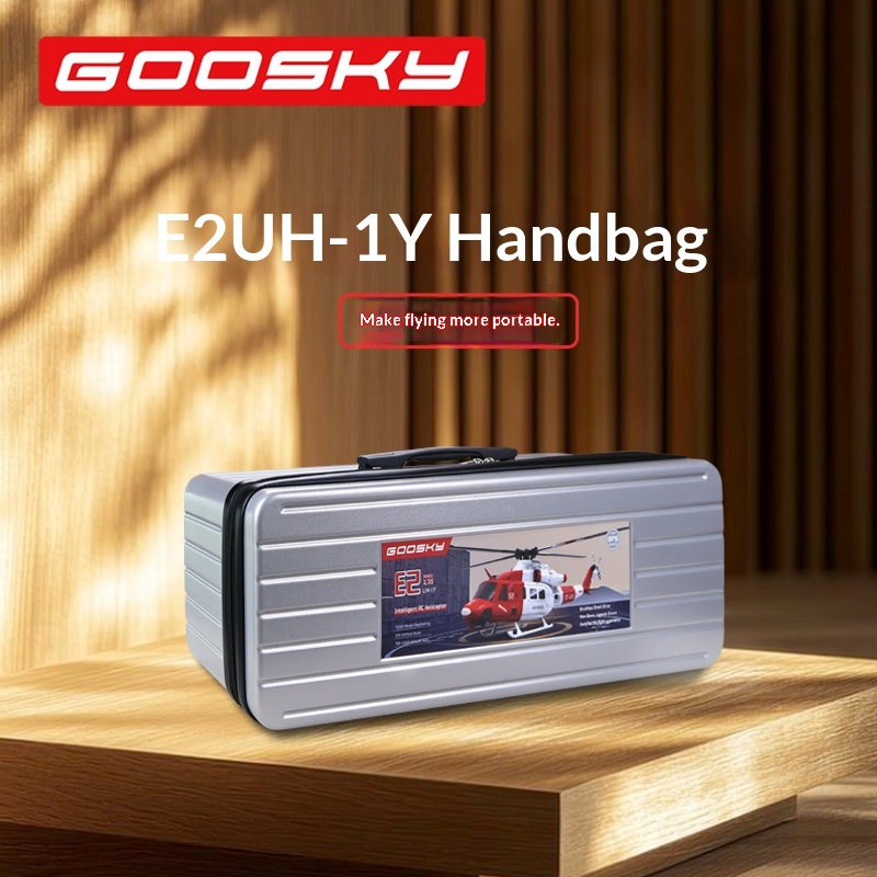 Rc Helicopter Bag - Goosky E2 Seperti Kotak Luar Ruangan
