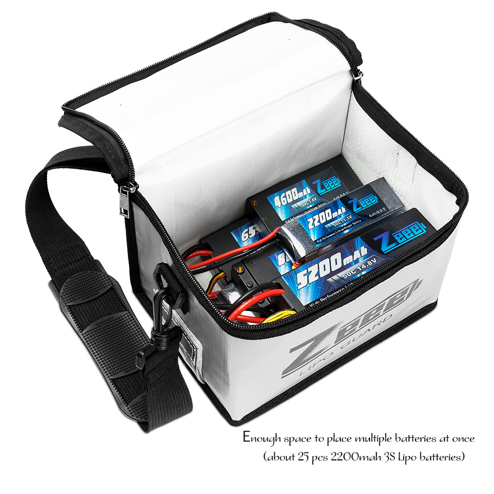 Zeee Lipo tas penyimpan batera - Rc Helicopter Bag ulasan dan harga