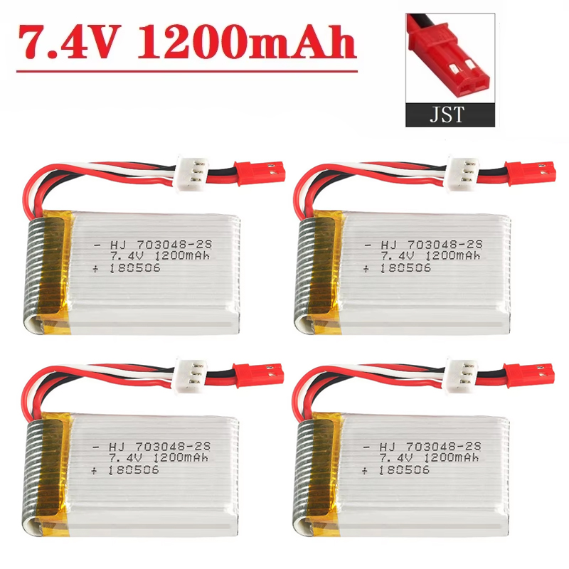 Baterai Lipo 2S 7.4 V 1200MAh  - Rc Helicopter Parts ulasan dan harga