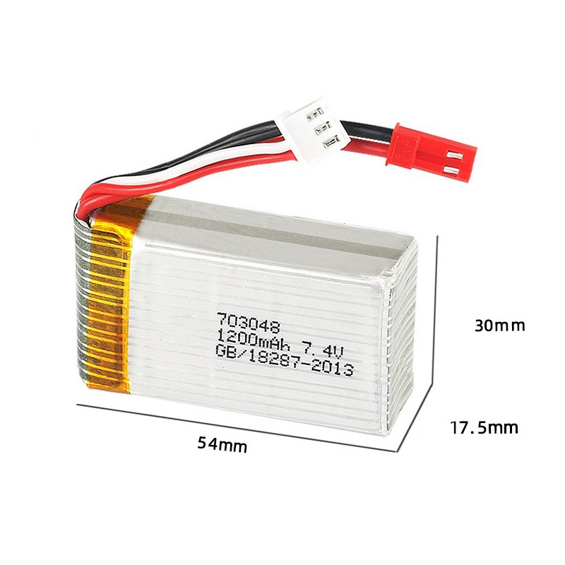 Baterai Lipo 2S 7.4 V 1200MAh  - Rc Helicopter Parts ulasan dan harga