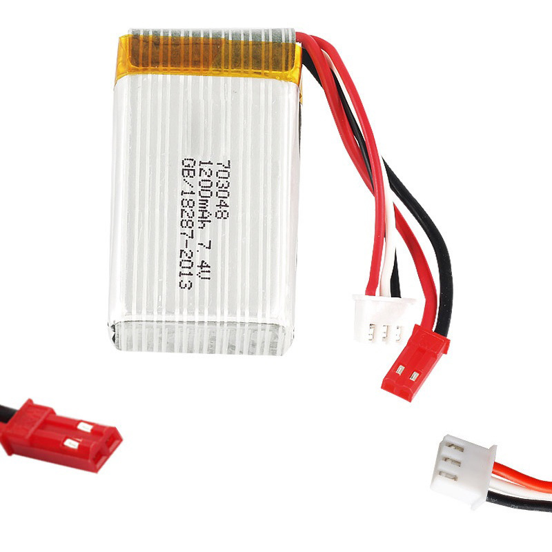 Baterai Lipo 2S 7.4 V 1200MAh  - Rc Helicopter Parts ulasan dan harga