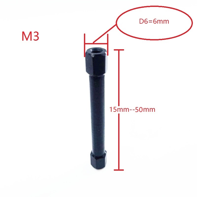 10 Buah M3x15-100mm D6 Batang  - Rc Helicopter Coaxial ulasan dan harga